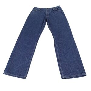 Bulwark FR Flame Resistant Jeans Mens‎ 34X32.5 Blue Denim HRC 2 Construction